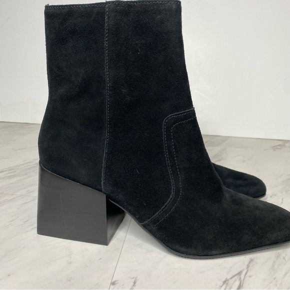New! Blondo Salome Black Suede Bootie 11M - Picture 9 of 14